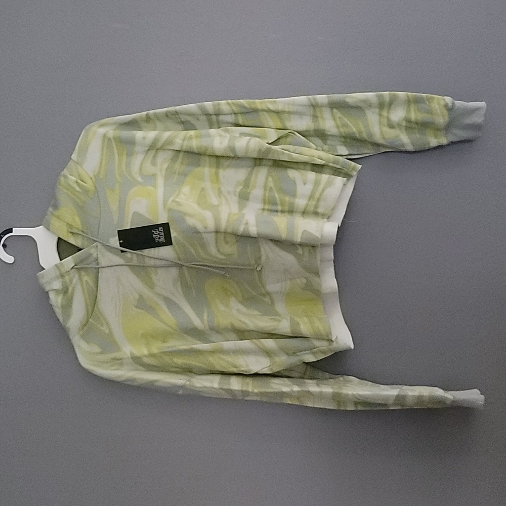 Cropped top hoodie
